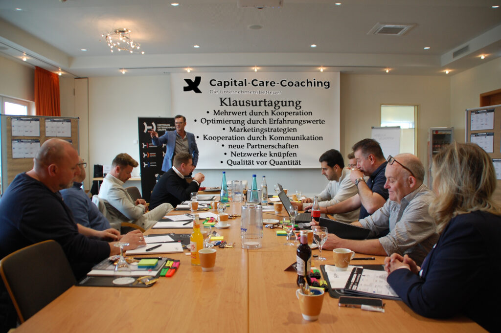Unternehmensgruppe Wohlgemuth Capital Care Coaching Klausurtagung Geschäftstreffen